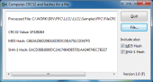 FileCRC screenshot